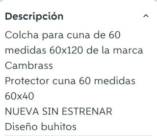 Juego de cuna para niña