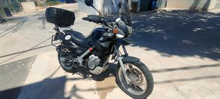 BMW F 650 GS Trail Moto Negra