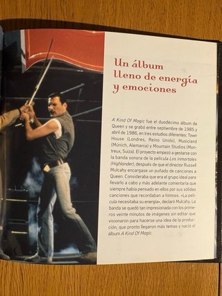 Queen - A Kind Of Magic Libro + CD