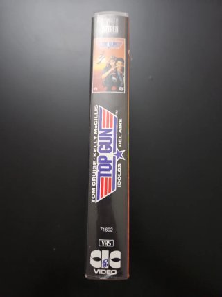 Película VHS Top Gun Tom Cruise