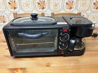 Mini Forno e Cafeteira 2 em 1