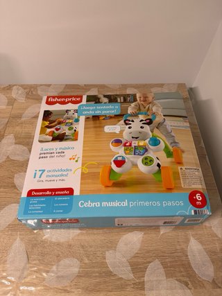 Andador Zebra Fisher Price