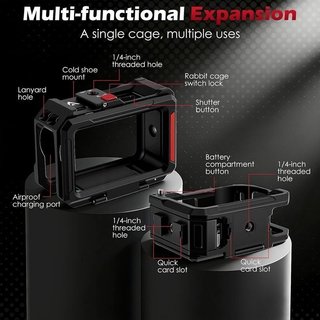 Jaula aluminio para DJI Osmo Action 6 NUEVO