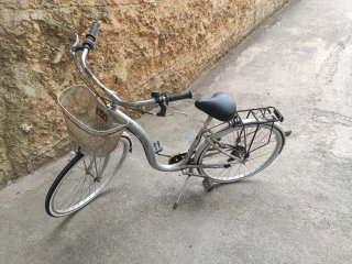 Bicicleta Monty Plata con Cesta