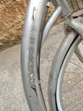 Bicicleta Monty Plata con Cesta