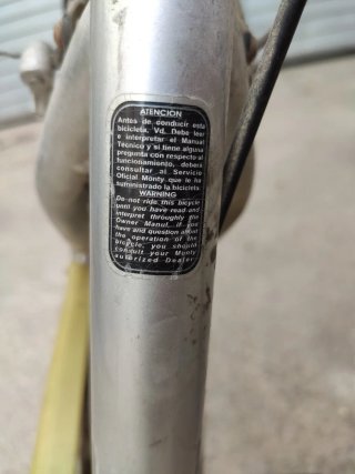 Bicicleta Monty Plata con Cesta