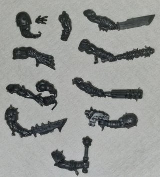 Bits sobrantes fellgor ravagers.kill team