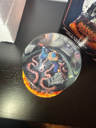 Eddie's Sacrifice Snow Globe - Stranger Things