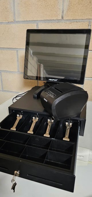 TPV HBAPOS Completo: Caja, Impresora
