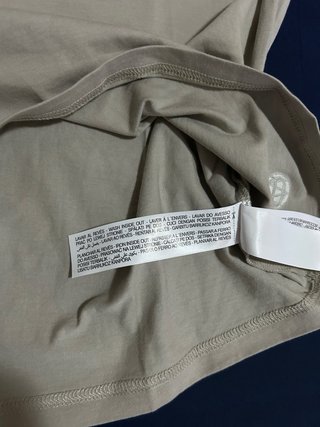 Camiseta Massimo Dutti Beige