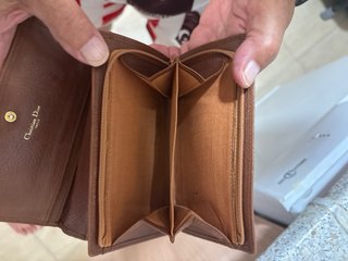 Borsa Christian Dior Beige e Marrone