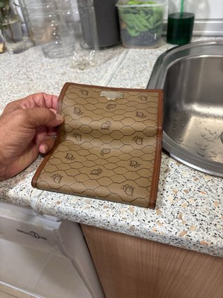 Borsa Christian Dior Beige e Marrone