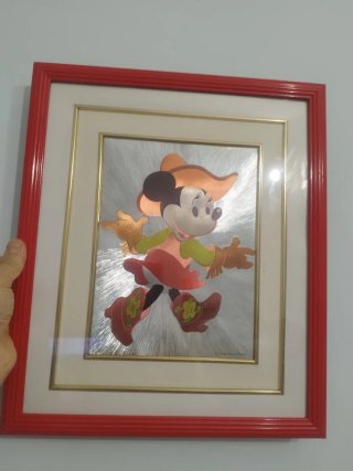 Cuadro con marco lámina Minnie Mouse Disney