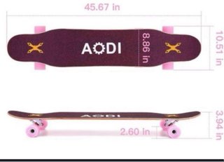 Longboard AODI Rosa