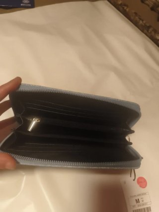 Cartera Mujer Lefties Azul con Tachuelas