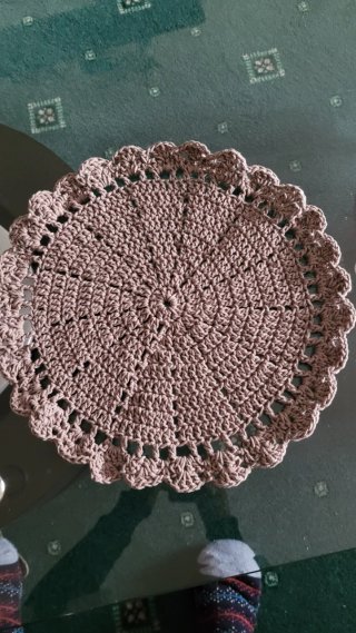 Souplast de crochet  hecho por encargo.