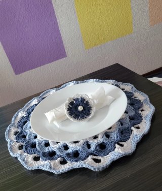 Souplast de crochet  hecho por encargo.