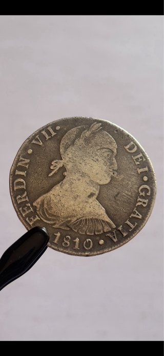 8 Reales 1810 (BC+) Lima Fernando VII