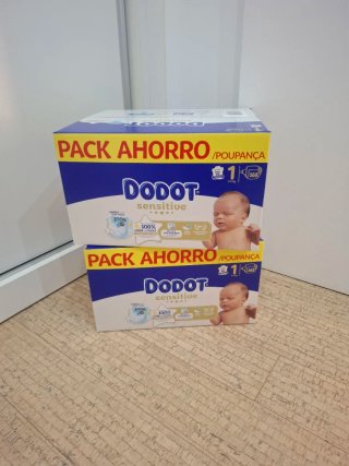 Fraldas Dodot Sensitive Pack Ahorro 1 (336 unidade