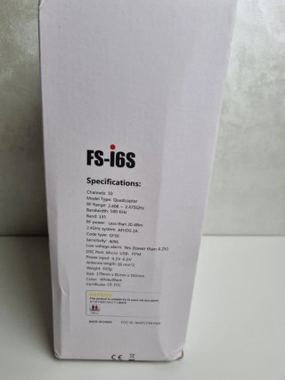 Radiocomando FlySky FS-i6S 10 canali AFHDS 2A