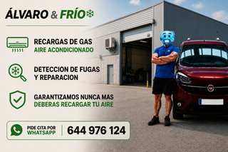 Recargas gas aire acondicionado