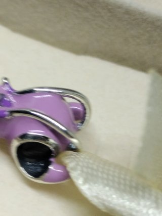 Charm Pandora Stitch Morado Disney Parks