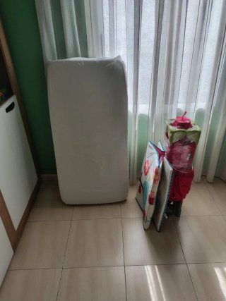 Minicuna con colchón premium