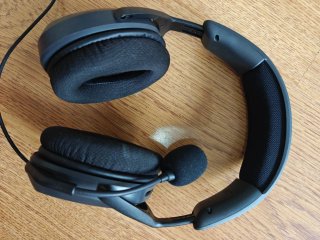 Auriculares negros diadema jack 3,5
