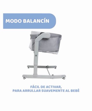 Cuna Chicco Next2me Magic Evo Gris