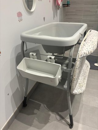 Bañera y cambiador bebé Chicco con cambiador