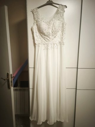 Vestido de Novia Blanco Encaje