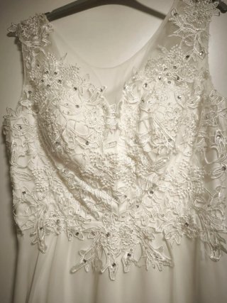 Vestido de Novia Blanco Encaje