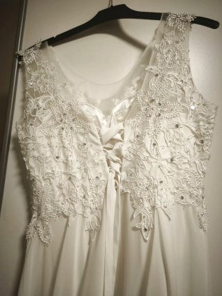 Vestido de Novia Blanco Encaje