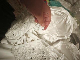Vestido de Novia Blanco Encaje