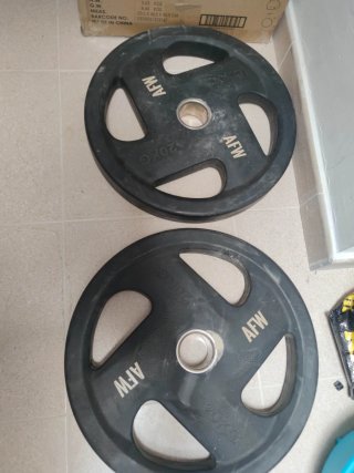 Discos de entrenamiento 20kg AFW