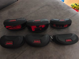 Fundas para gafas Ironman (negras) 6 unidades