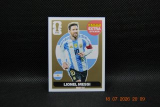 Cromo Messi Extra Sticker Oro (Panini)