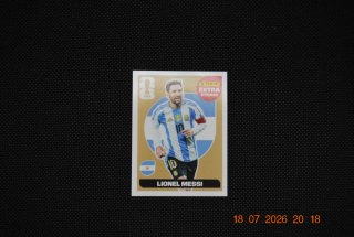 Cromo Messi Extra Sticker Oro (Panini)