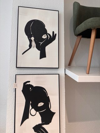 Juego de 2 cuadros decorativos