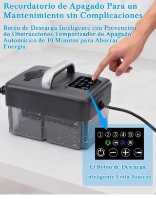 Vaporeta Limpieza Hogar 2500W 6 Niveles