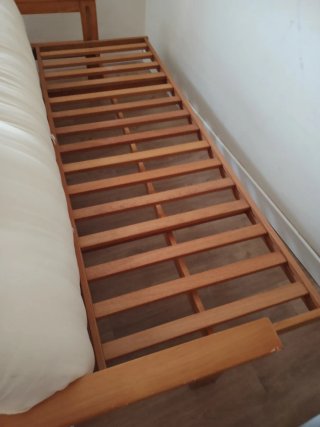 Sofá Cama Madera Beige