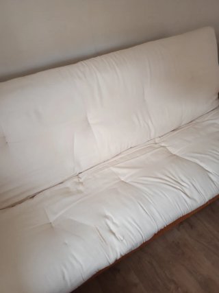 Sofá Cama Madera Beige