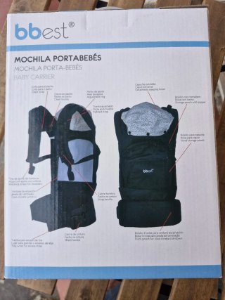 Mochila Portabebés 3 en 1 Bbest (3,6-9 Kg)