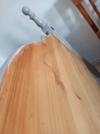 Cabecero de madera 135cm