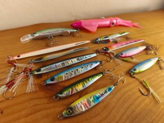 Equipo shore jigging