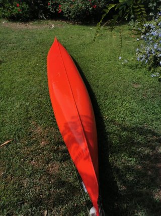 Piragua kayak biplaza