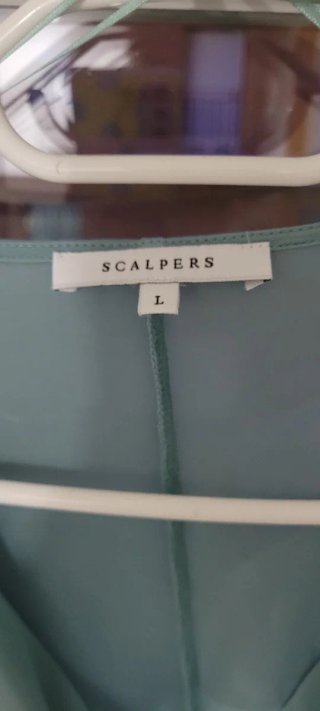Vestido Scalpers Talla L Verde Menta