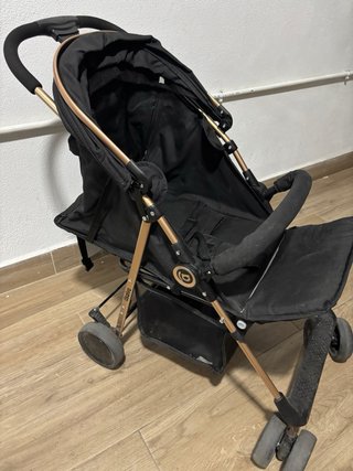 Silla de Paseo Asalvo Nova Negra y Gold