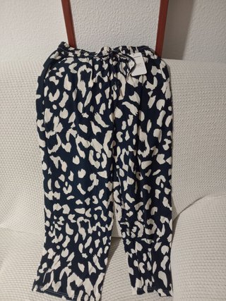 Pantalón estampado mujer