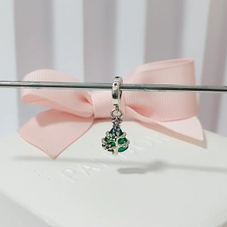 Colgante Pandora Árbol de Navidad Verde